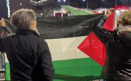 Milano, protesta pro-Pal prima di Olimpia-Hapoel Tel Aviv: insulti a tifosi israeliani