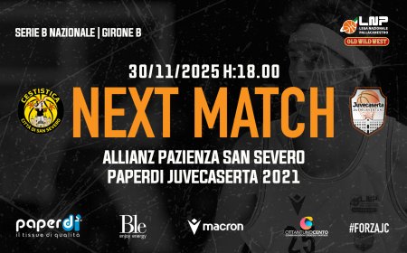 Scontro tra titani tra Allianz Sansevero e Juvecaserta