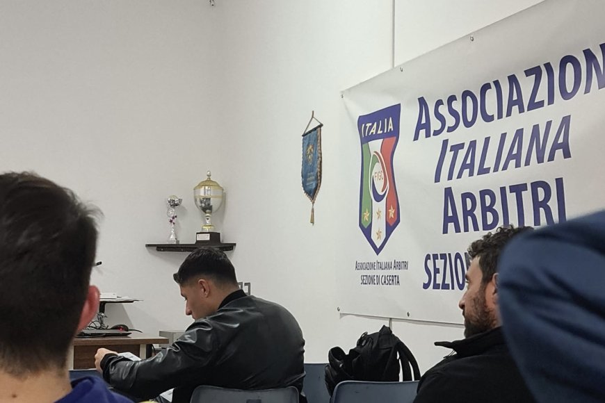 AIA Caserta, nuovi arbitri in classe: il calcio a 5 apre le porte al futuro