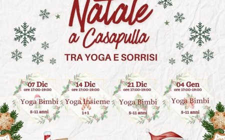 Natale spirituale a Casapulla tra Yoga e Sorrisi