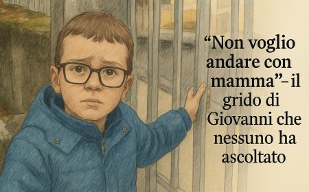 "Non voglio andare con mamma", il grido inascoltato di Giovanni