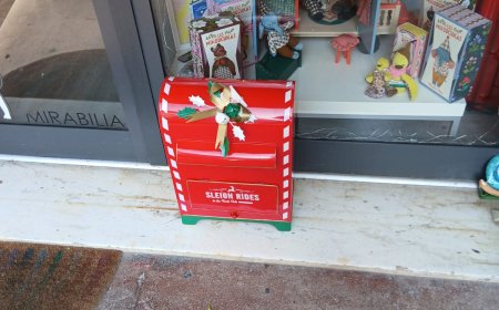 La magica buca delle lettere per Babbo Natale