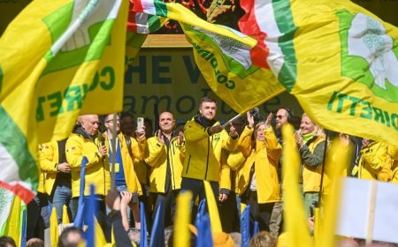 Agricoltori Campania in marcia a Bruxelles il 18 dicembre