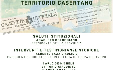 Caserta celebra 80 anni dalla ricostituzione della Provincia