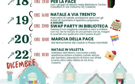 Caserta: al via al Natale Acquaviva 2025