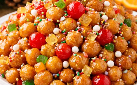 "A fa' 'e struffoli è uno sfizio, sono il Paradiso"