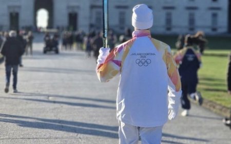 La fiamma olimpica arriva a Caserta