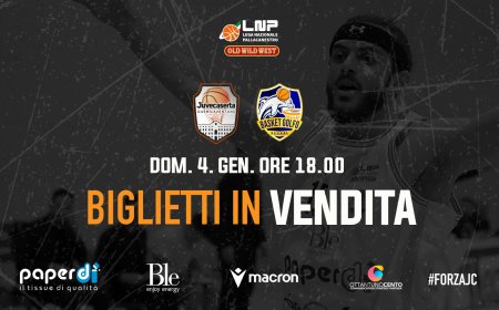Juvecaserta-Piombino: oggi via alla prevendita