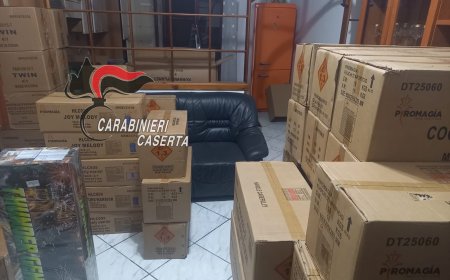 Mondragone: sequestrati oltre 11 quintali di botti illegali