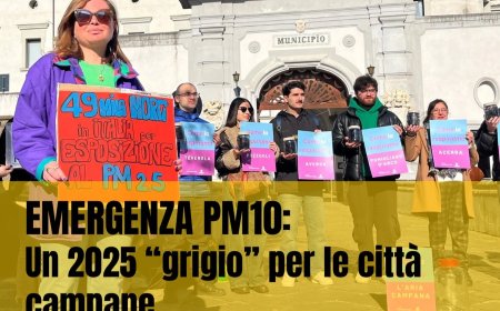 2025 da codice rosso: Caserta, tra le più inquinate in Campania