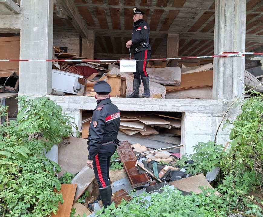Terra dei Fuochi, blitz dei Carabinieri: sequestri e denunce