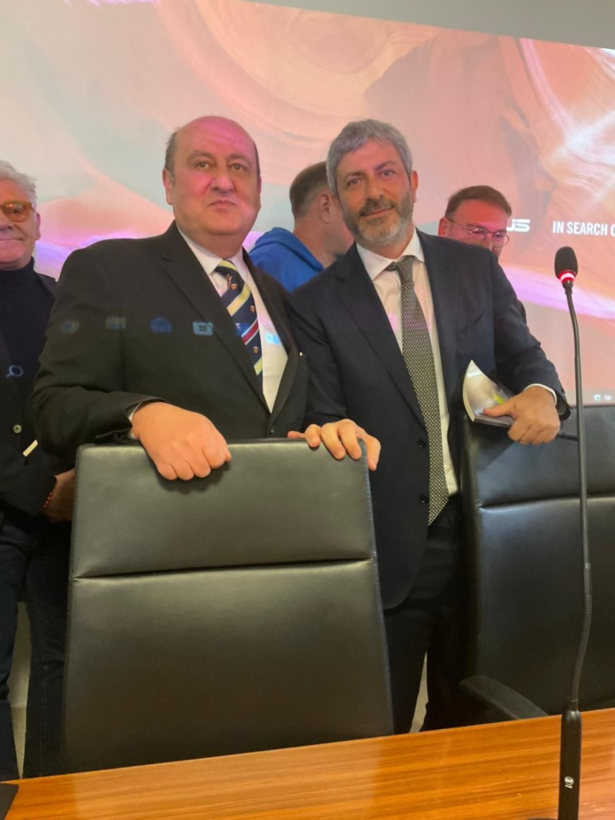 Nicola De Lucia, presidente Asso Artigiani Caserta, incontra Fico