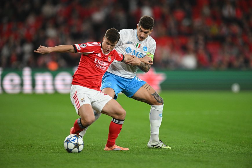 Benfica–Napoli 2-0: notte storta a Lisbona, Conte cade contro Mourinho