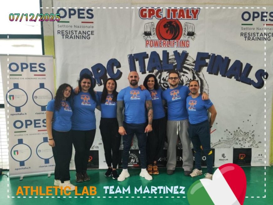 Athletic Lab Martinez trionfa alle GPC Italy Finals