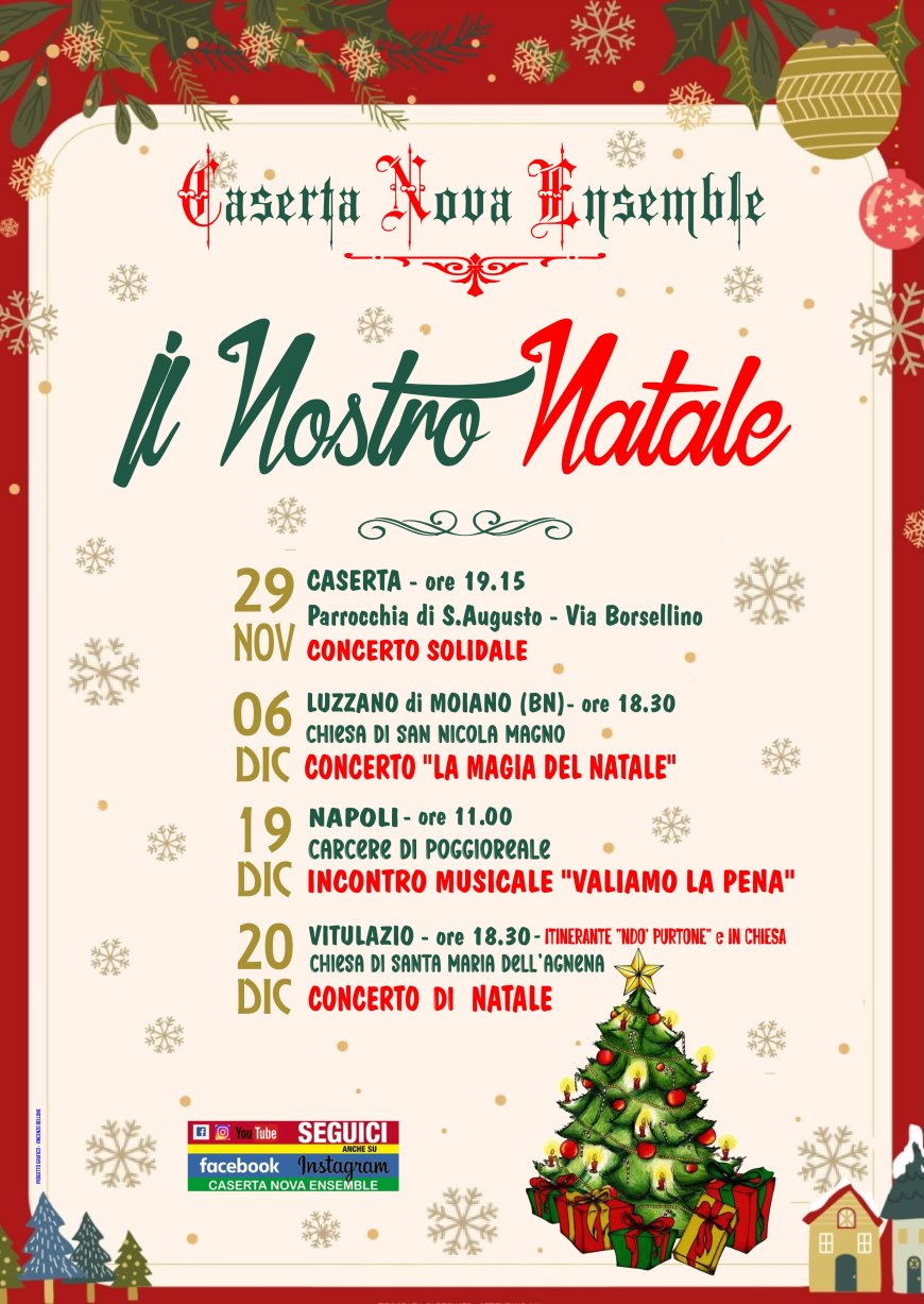 A Vitulazio, il Natale è 'ndo purton
