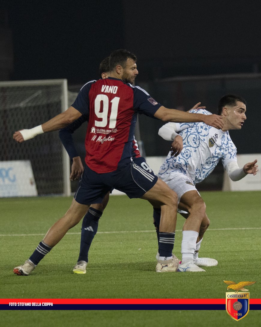 Casertana–Latina 3-1: Bentivegna, Heinz e Galletta