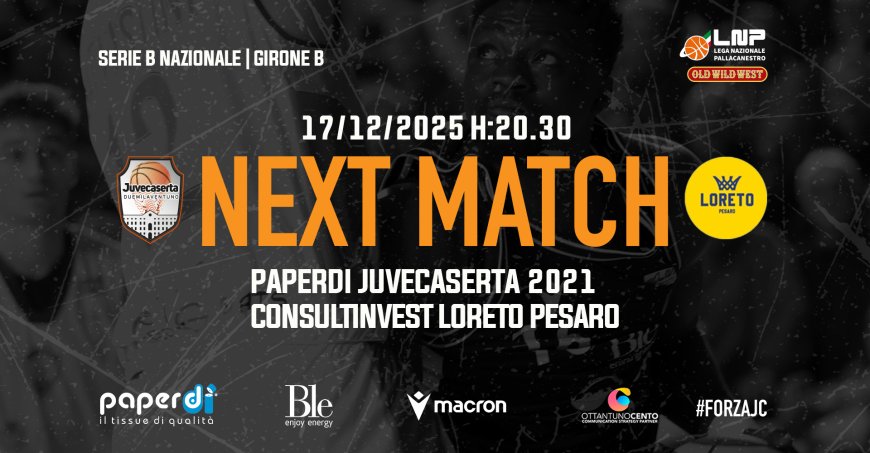 Juvecaserta subito in campo: al PalaPiccolo arriva Loreto