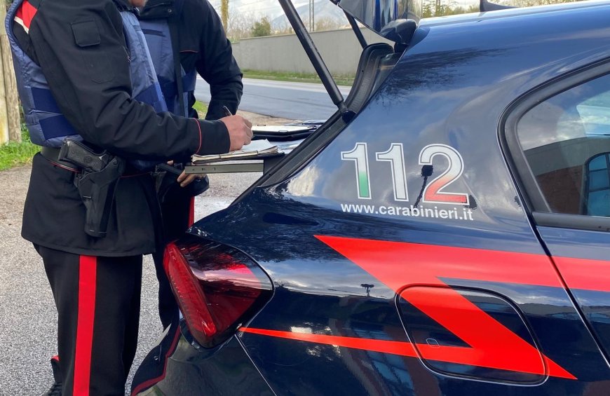Controlli dei Carabinieri a Caserta: un arresto e 5 denunce