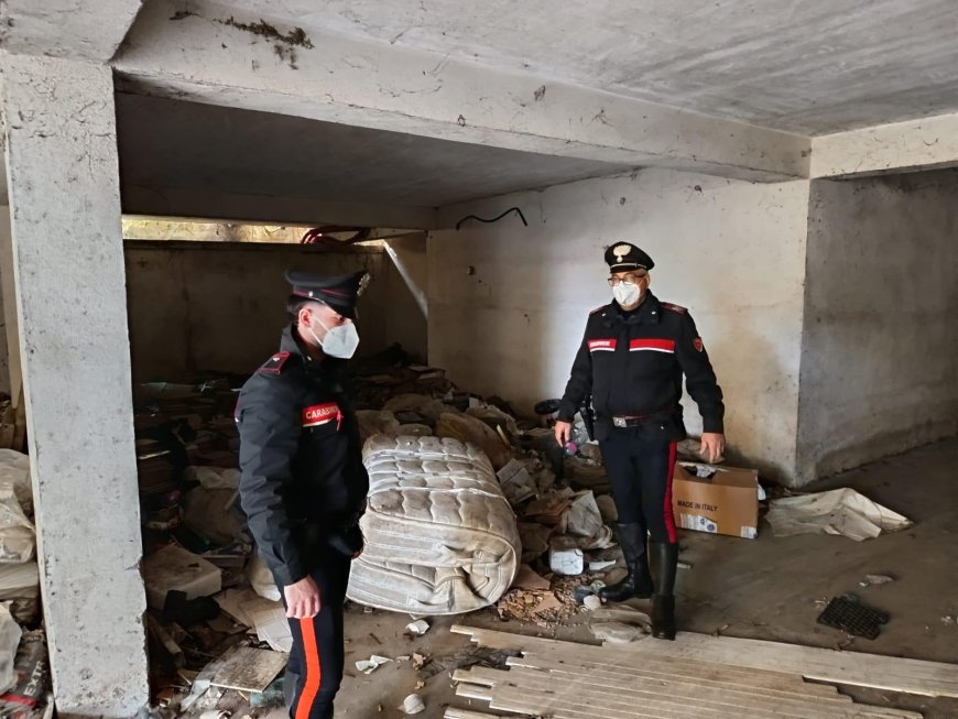 Orta di Atella, sequestrata discarica abusiva