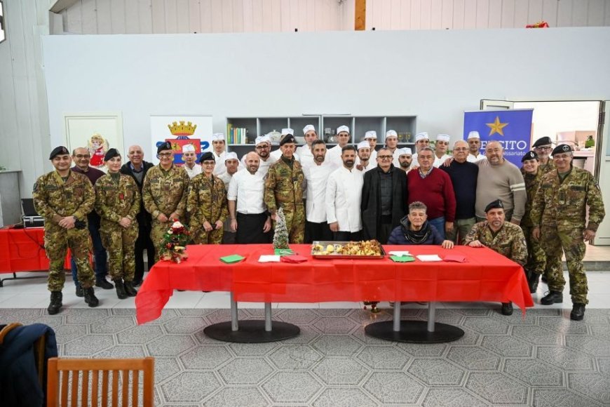 Maddaloni, pranzo solidale con la Scuola di Commissariato