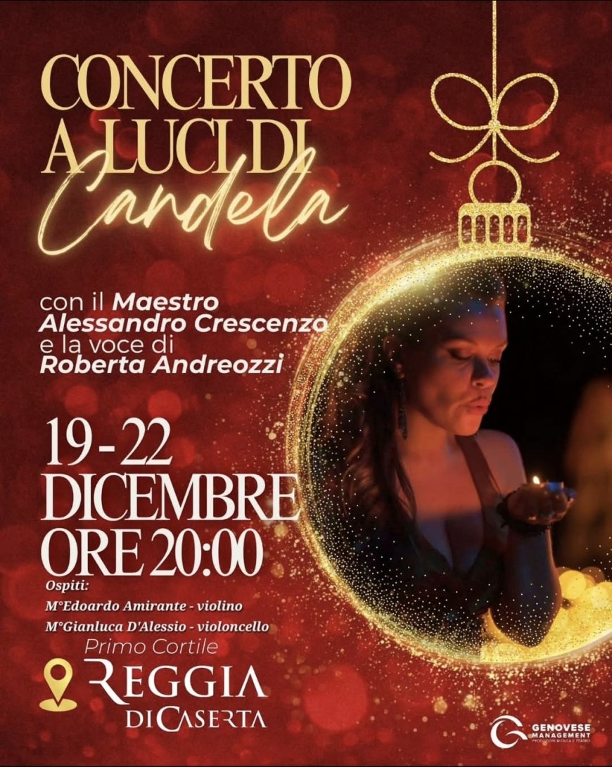 "Concerto a lume di Candela" alla Reggia di Caserta