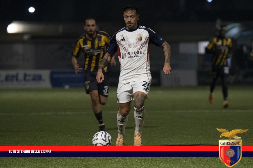 Giugliano–Casertana 0-3: Falchi dominanti al De Cristofaro