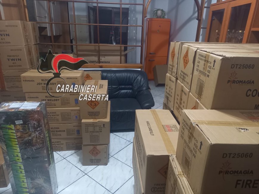 Mondragone: sequestrati oltre 11 quintali di botti illegali