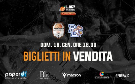 Juvecaserta-Pielle Livorno: biglietti in vendita