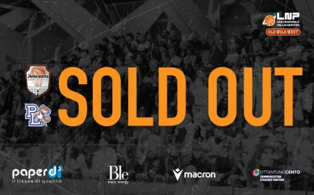 Juvecaserta-Livorno sold out in poco più di due ore