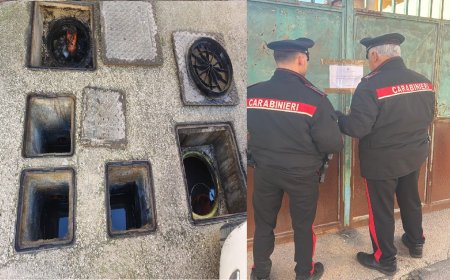 Rifiuti speciali e oli sversati in fogna: arresto a Orta di Atella