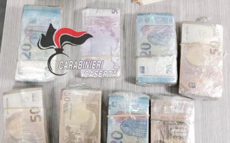 Carinaro, sequestrati 98mila euro e banconote false
