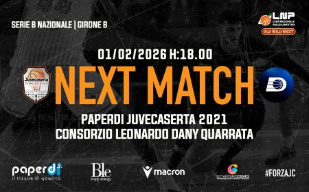 Juvecaserta-Quarrata: settimo sold out al PalaPiccolo