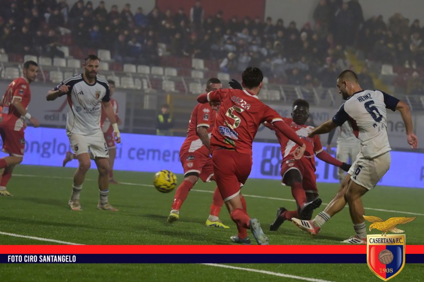 Team Altamura–Casertana 0-2: Falchi cinici nella prima del 2026