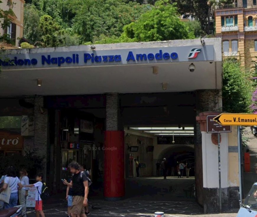 Linea 2 Napoli, lavori RFI: stop a Piazza Amedeo e Montesanto