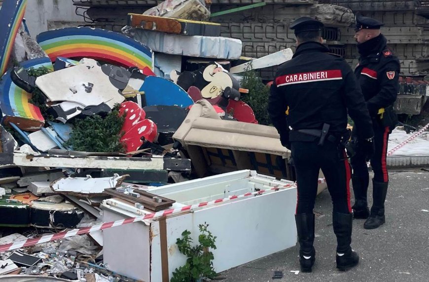 San Cipriano, discarica abusiva: 11 denunce