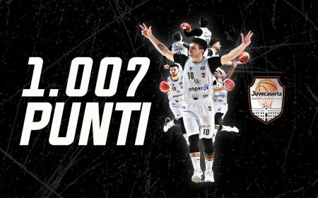 D’Argenzio supera 1.000 punti con la Juvecaserta