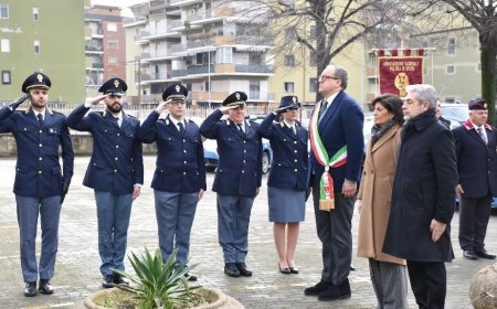 Caserta: Cerimonia in memoria del Questore Palatucci