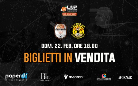 Juvecaserta-S. Severo, via alla vendita biglietti