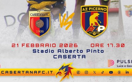 Casertana–Picerno, rientra Bacchetti: parla Cervera