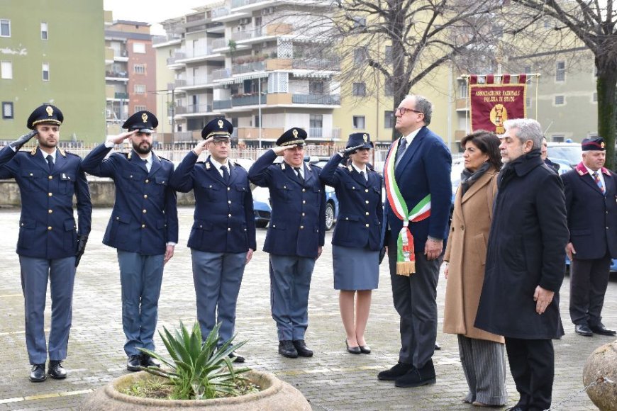 Caserta: Cerimonia in memoria del Questore Palatucci