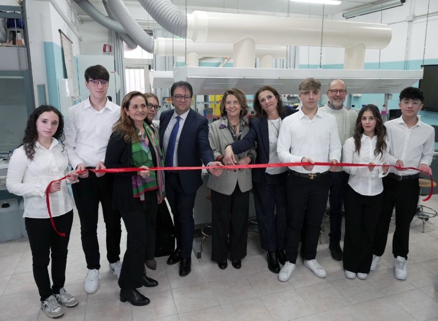 Maddaloni, nuovo laboratorio al Liceo Nino Cortese