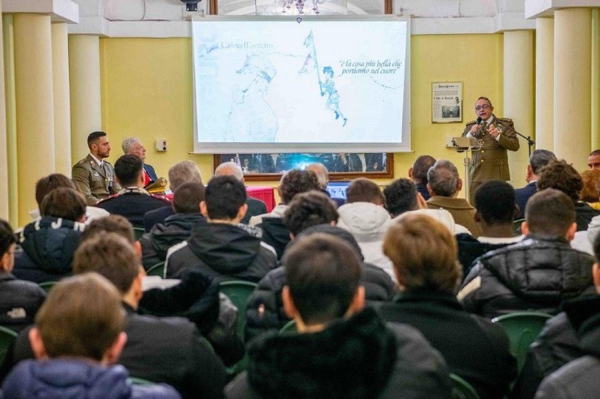 Caserta, presentato il CalendEsercito 2026