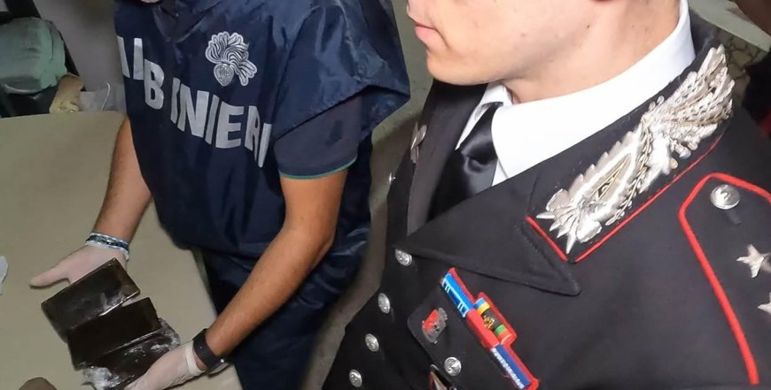 Blitz antidroga a Santa Maria C. V., un arresto