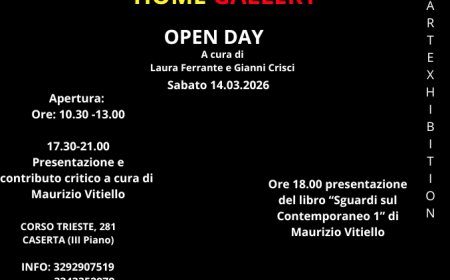 Caserta, Open Day Home Gallery tra arte e dialogo