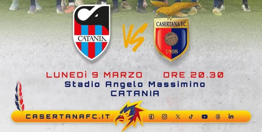 Casertana, Coppitelli verso Catania: “Sfida mentale dopo il derby”