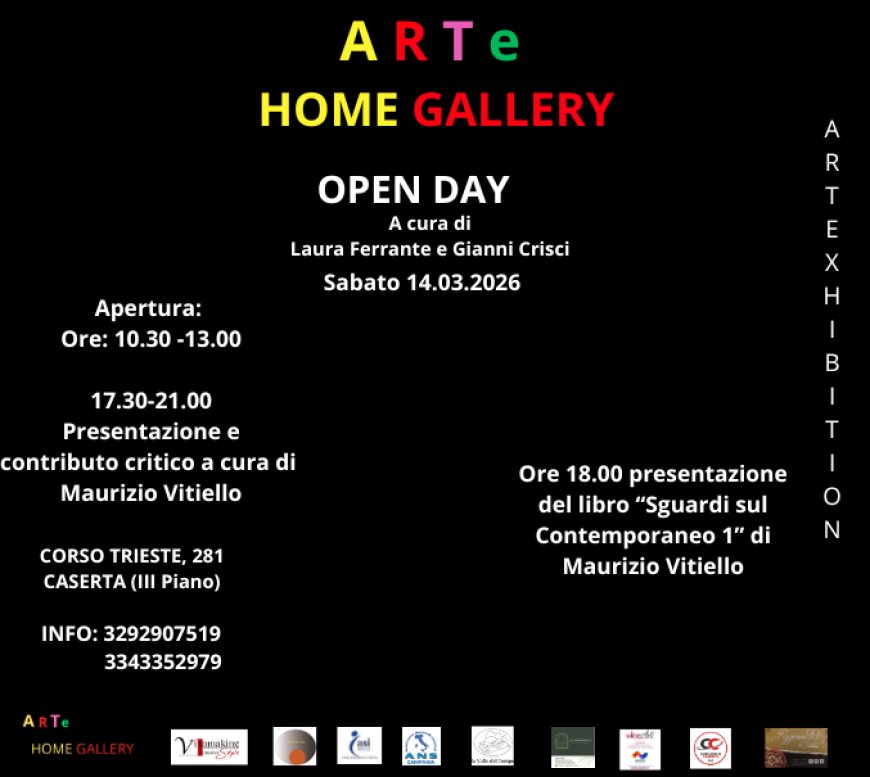 Caserta, Open Day Home Gallery tra arte e dialogo